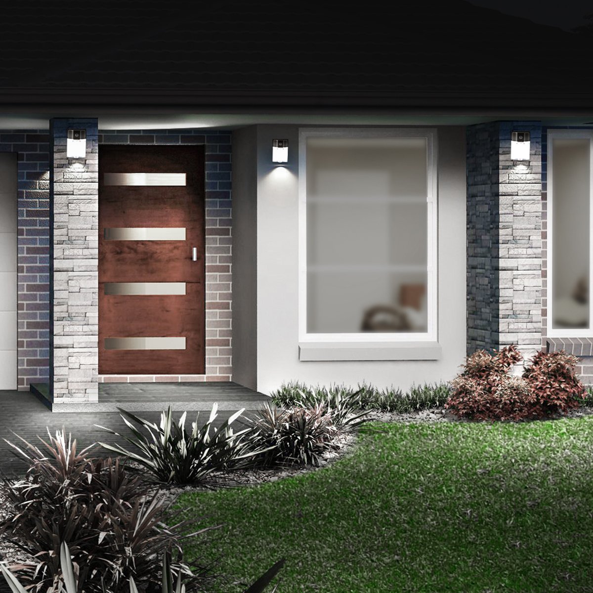 led wall pack with motion sensor