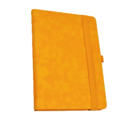 2025 Custom Printed Moleskine Style Leather Notebook with Logo