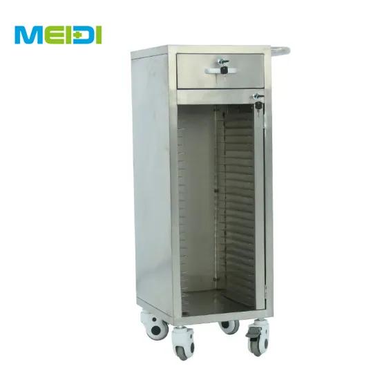 Stainless Steel Ambulance Emergency Medical Trolley 304 Hospital Furniture Cart