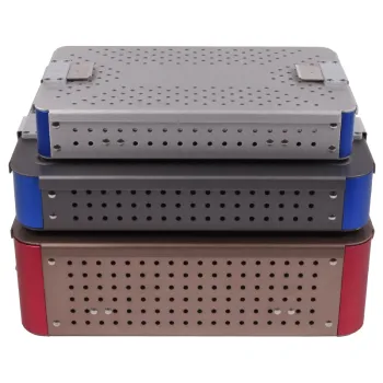 Aluminium and Stainless Steel Medical Surgical Ent Trays: Sterilization Box and Container Solutions