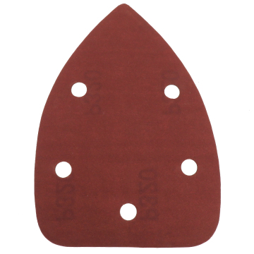90x140x140mm Aluminum Oxide Triangle Sanding Sheet for Palm Sander