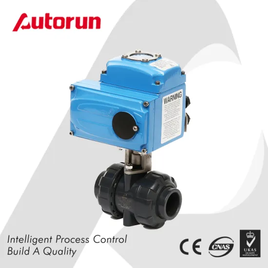 PVC Ball Valve with Electrical Actuator