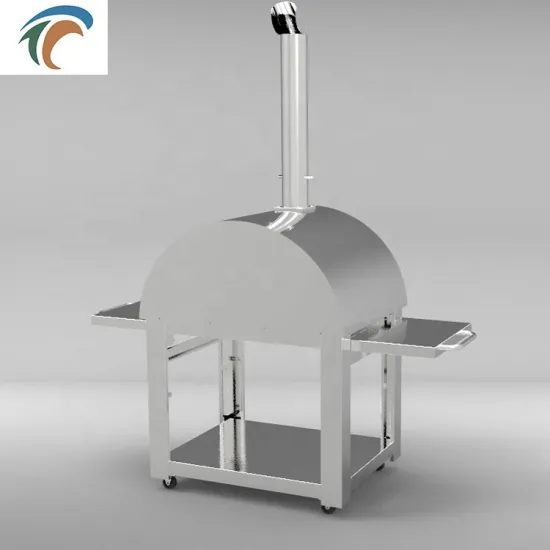 Industrial Stainless Steel Pizza Oven Round Commercial Wooden Garden Pizza Oven