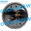 65/132 Twin Conical Screw and Barrel for PVC WPC Extrusion