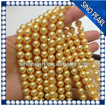 AAA 8.5-9mm round charming color south sea pearls strands wholesale