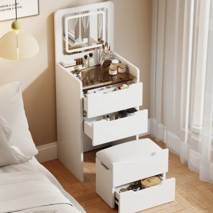 CreamGlow Vanity Haven Dressers