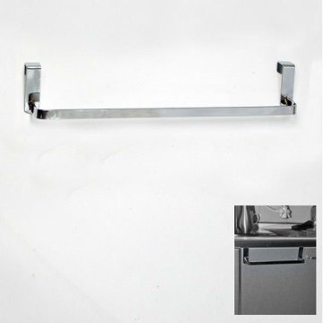 Over the cabinet door towel drying rack