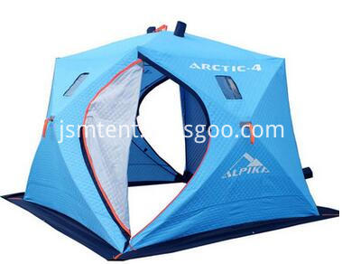 Outdoor winter pop up tent