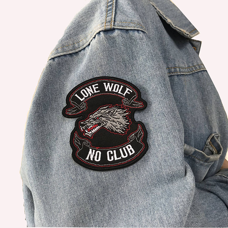 Punk Motorcycle Embroidery