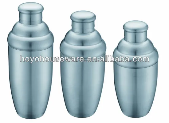 350ml/450ml stainless steel double walls cocktail wine shaker