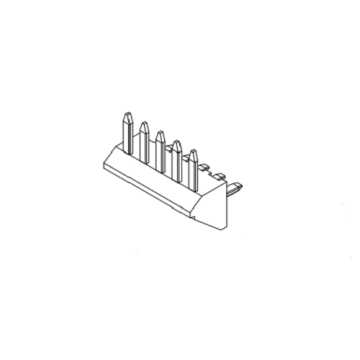 Serie de conector de obleas de 2.50 mm de 90 ° AW2504R-XP