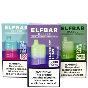 Elf Bar BC5000 Rechargeable Disposable Kit 5000 Puffs