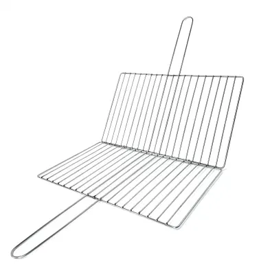 Wholesale Price Stainless Steel BBQ Grill Basket Portable Barbecue Wire Net Mesh
