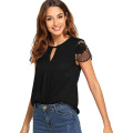 Women's Elegant Round Neck Basic Short Sleeve