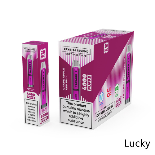 Puffen wegwerp vape pen kristal