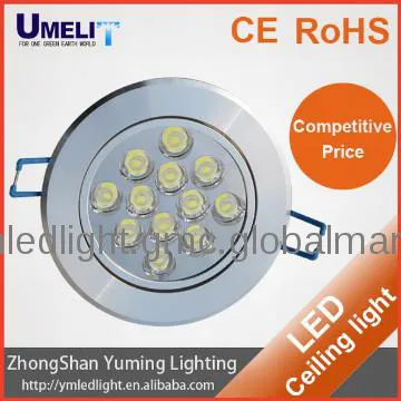 12 w led ceiling light