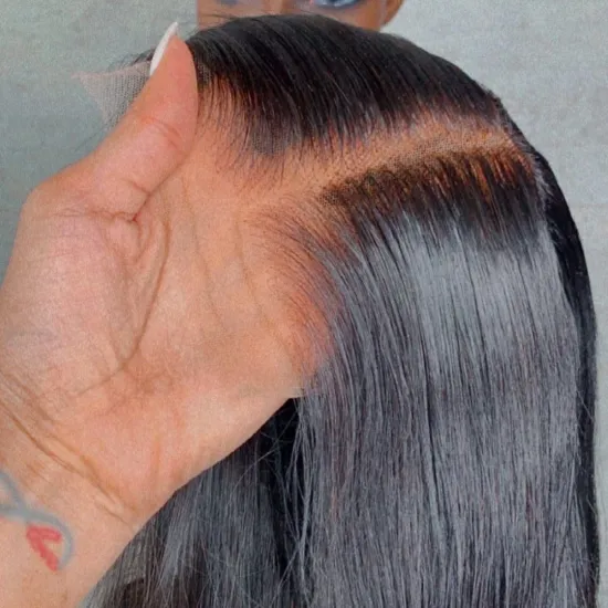 Wholesale Raw Brazilian Virgin Human Hair Full Hd Lace Front Wig Cheap Hd Transparent Lace Frontal Wig For Black Women
