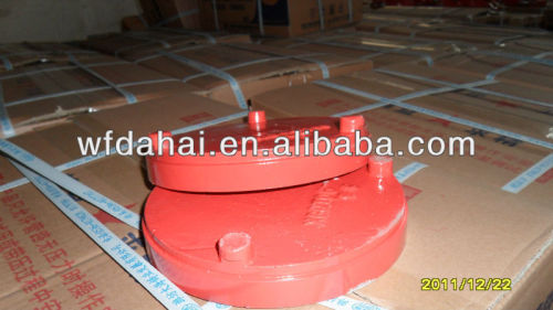 FM Approved Grooved Ductile Iron Fitting OD60 End Cap