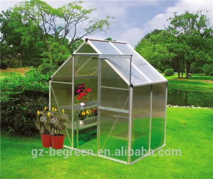 galvanized steel frame plastic commercial victorian tropical garden greenhouse for sale