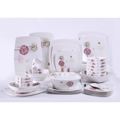 38 pcs dinnerware set for 6 person