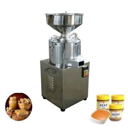 Professional Grinding Machines for Peanut Butter, Sesame Sauce, Soybean Paste, and Tahini