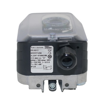 Interruptores de presión diferenciales de KROMSCHRODER: Air DG 6U-3, interruptor de control de gases 0-6MBAR