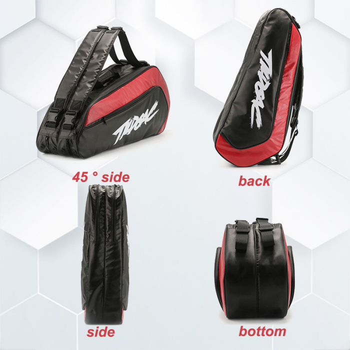 Bolsa esportiva de grande capacidade Bolsa de tênis ao ar livre