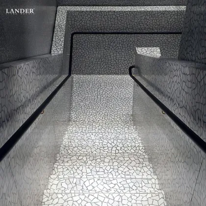 Artificial Stone Terrazzo Ceramic Tiles for Living Room Flooring