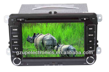 good quality 7.0 inch special car audio and video for VW Golf 6 2010 with GPS BT TV steering wheel control