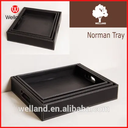 wooden tea tray