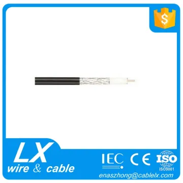 UL,CE,IEC standard CU/CCA/AL-MG Braiding Material Coaxial Cable