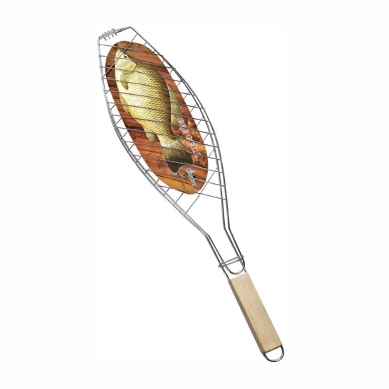 Non-Stick Mesh Clip Net for Outdoor Camping and Barbecue Grilling