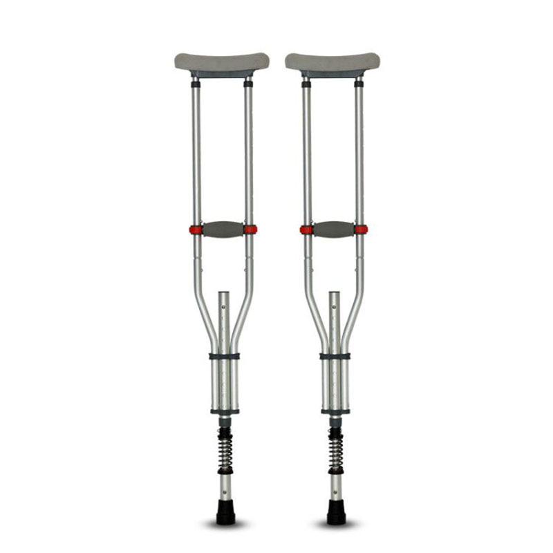 Young Old People Anti-Slip Folding Double Crutches Postoperative Rehabilitation Medical Walking Stick/Cane for Fracture Axillary1