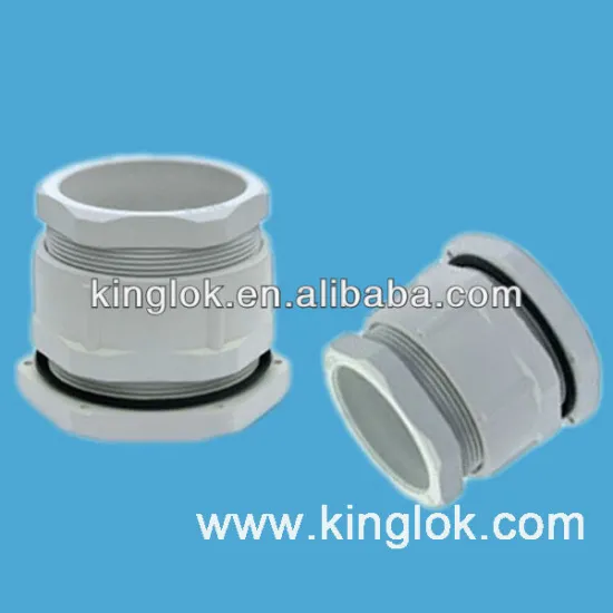 Metric Thread Flat Type Plastic Cable Gland