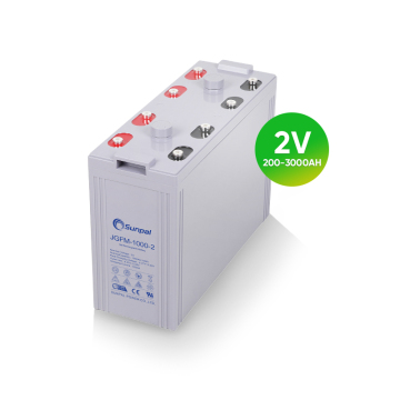 Batterie a gel solare di grande capacità di Sunpal - durata del ciclo elevato da 2v a 3000ah