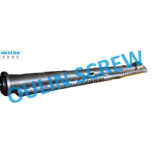 150mm, L/D=34 Venting Screw and Barrel for PP PE Pelletizer, Recycling Extrusion