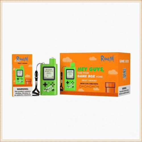 Neue Ankunft Randm Game Box 5200 Puffs