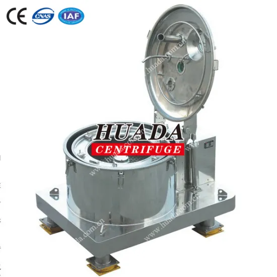 PSD Bag Lifting Top Discharge Chemical Flavors Separating Centrifuges