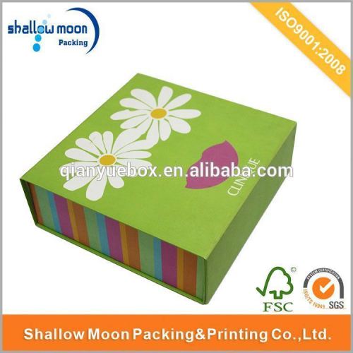 Wholesale high quality paper folding gift box