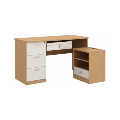 L Shape Executive MDF Office Desk - Cheap Price Popular Hospital Tables