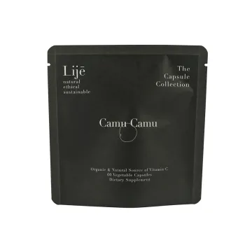 Eco Compostable PLA Pouches Pill Capsule Sachet