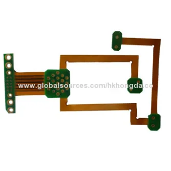 Rigid-flex Multilayer PCB, Immersion Golden Surface Finish