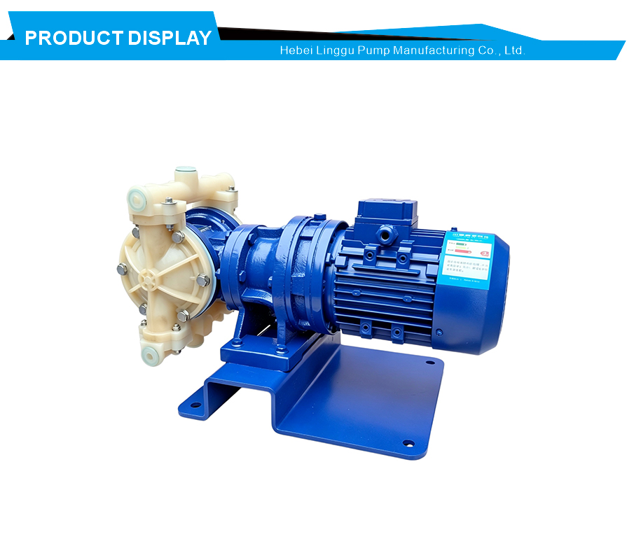 Electrical diaphragm dosing pump