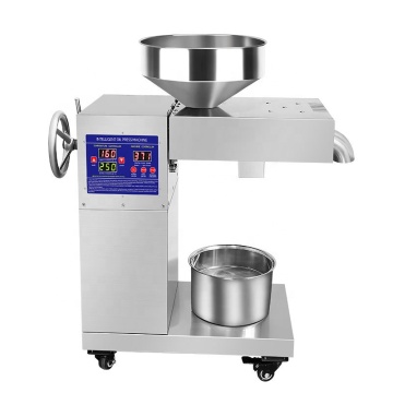 Tohumlar için Endüstriyel Soğuk Pres Yağı Ekstraktör Makinesi (15-20 kg/s)