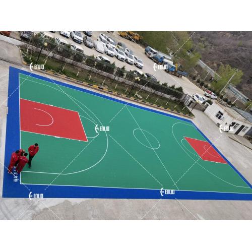 Azulejos da quadra de basquete FIBA ​​3x3 Enlio