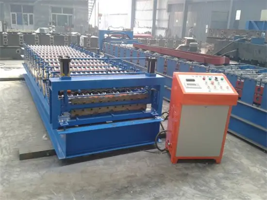 Double layer metal galvanized roofing sheet roll forming machine on the market