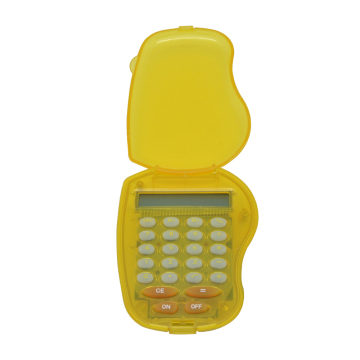 8 Digit Mini Pocket Calculator with Transparent Cover