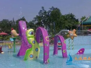 Outdoor Family Entertainment Octopus Aqua Water Sprayground