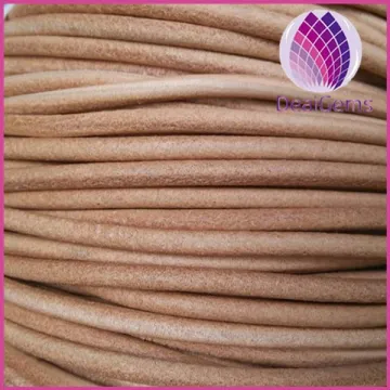 cow leather cord ,4mm hot on sale &100meters