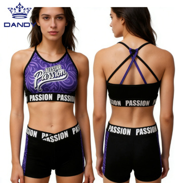Custom cheer uniform design practice wear cheerleading